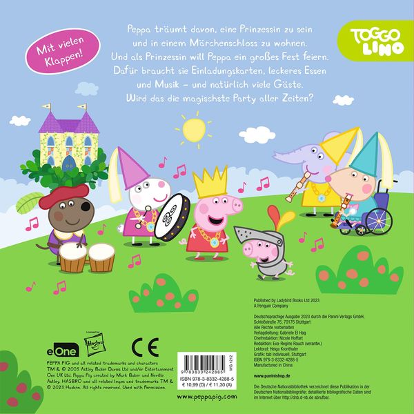 Peppa Pig: Prinzessin Peppa im Märchenschloss - Mein zauberhaftes Klappenbuch