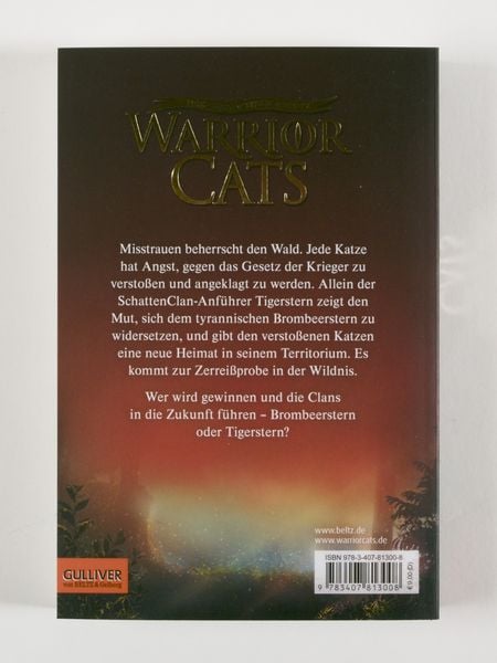 Produktbild: Warrior Cats - Das gebrochene Gesetz. Schleier aus Schatten