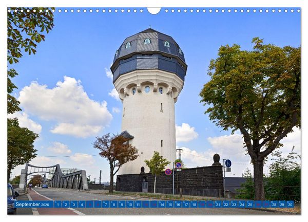 Produktbild: Darmstadt - Mathildenh&ouml;he und Altstadt (Wandkalender 2026 DIN A3 quer), CALVENDO Monatskalender