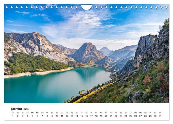 Produktbild: LA RIVIERA TURQUE Antiquit&eacute;. C&ocirc;te. Lumi&egrave;re. (Calendrier mural 2027 DIN A4 vertical), CALVENDO calendrier mensuel