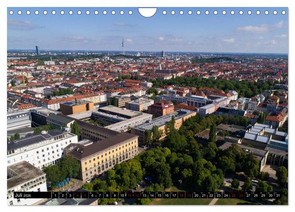 Produktbild: Himmel &uuml;ber Bayern (Wandkalender 2026 DIN A4 quer), CALVENDO Monatskalender