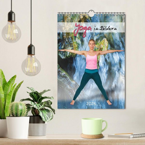 Produktbild: Yoga in Bildern (Wandkalender 2026 DIN A4 hoch), CALVENDO Monatskalender