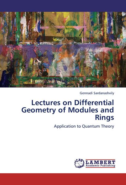 Produktbild: Lectures on Differential Geometry of Modules and Rings