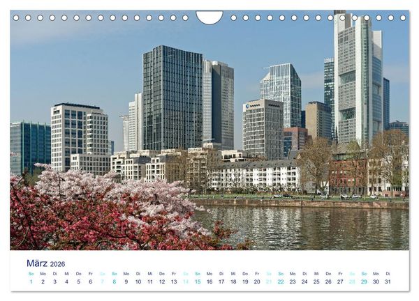 Produktbild: Fabelhaftes Frankfurt am Main (Wandkalender 2026 DIN A4 quer), CALVENDO Monatskalender
