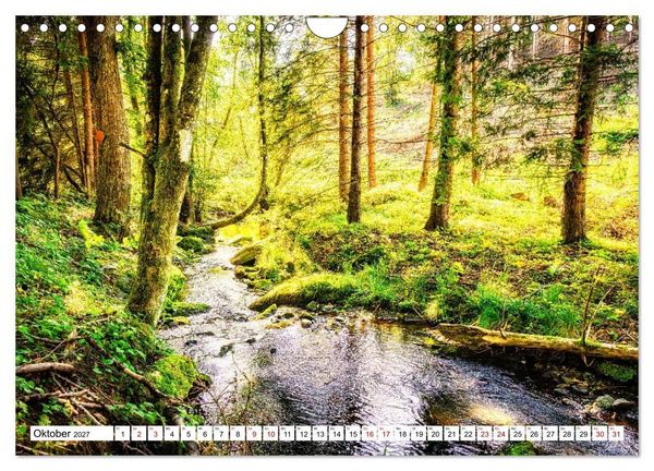Produktbild: Nationalpark Harz - Mythen, Bergbau und Hexen (Wandkalender 2027 DIN A4 quer), CALVENDO Monatskalender