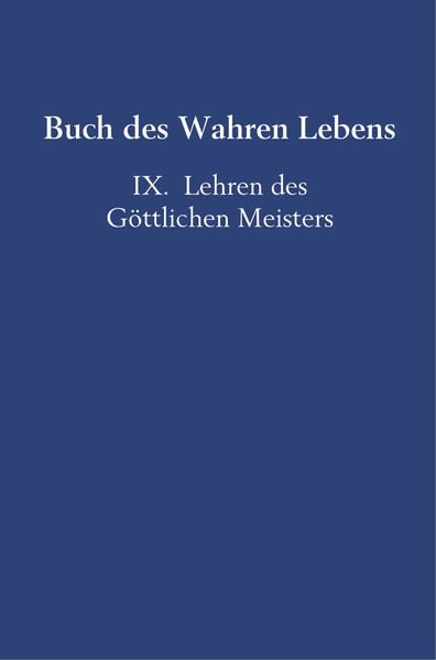 Produktbild: Buch des Wahren Lebens