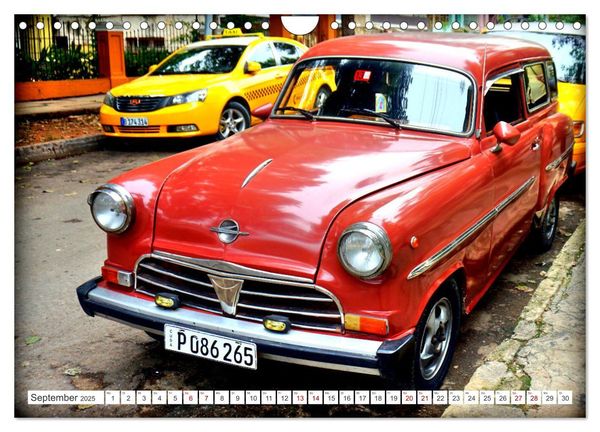 Produktbild: Olympia Rekord - Ein Klassiker von Opel (Wandkalender 2025 DIN A4 quer), CALVENDO Monatskalender