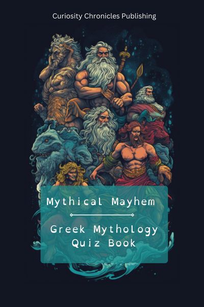 Produktbild: Greek Mythology Quiz Book (Mythical Mayhem Quiz Books, #1)