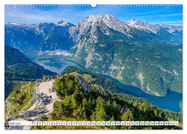 Produktbild: Mein Berchtesgadener Land - Wundersch&ouml;n zu jeder Jahreszeit (Wandkalender 2026 DIN A2 quer), CALVENDO Monatskalender