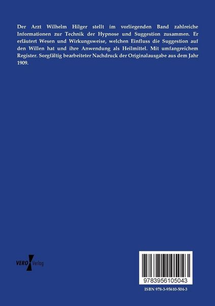 Produktbild: Die Hypnose und die Suggestion
