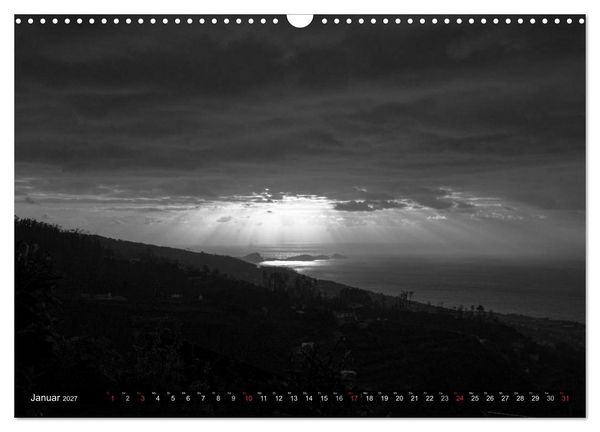 Produktbild: Stille Momente in Schwarz-Weiss (Wandkalender 2027 DIN A3 quer), CALVENDO Monatskalender
