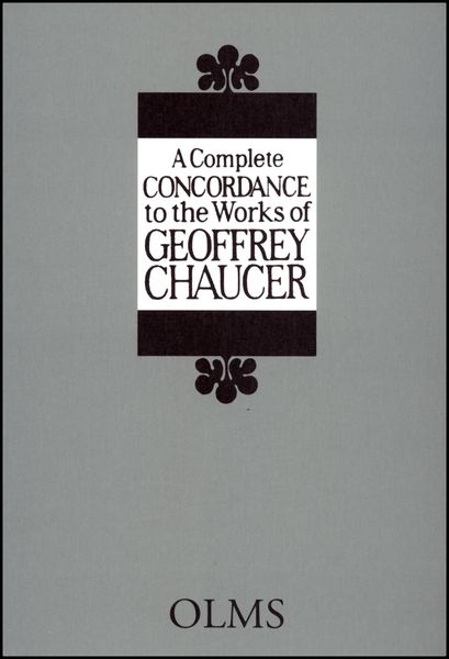 Produktbild: A Complete Concordance to the Works of Geoffrey Chaucer
