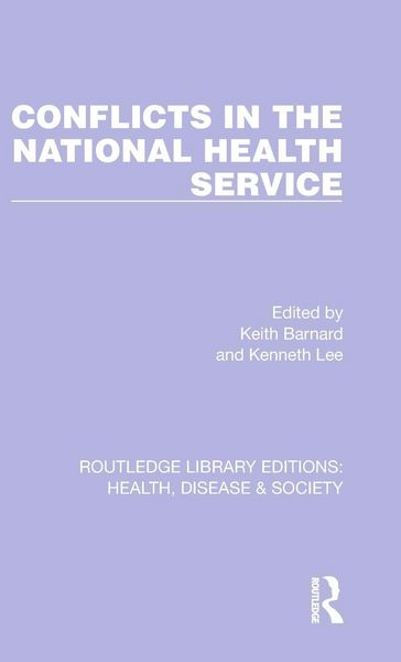 Produktbild: Conflicts in the National Health Service