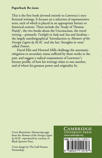 Produktbild: D. H. Lawrence's Non-Fiction