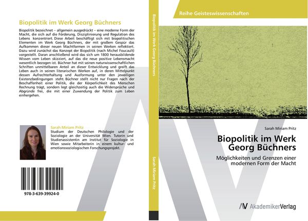 Produktbild: Biopolitik im Werk Georg B&uuml;chners
