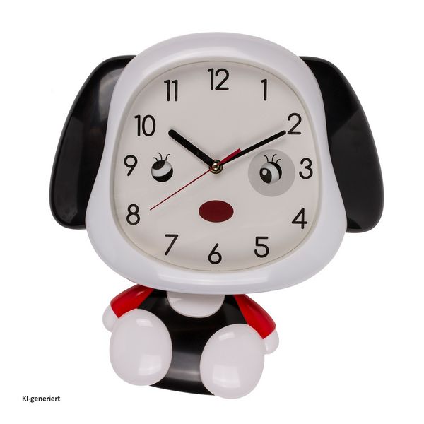Produktbild: HTI-Living Wanduhr f&uuml;r Kinder Hund Wanduhr f&uuml;r Kinder Hund