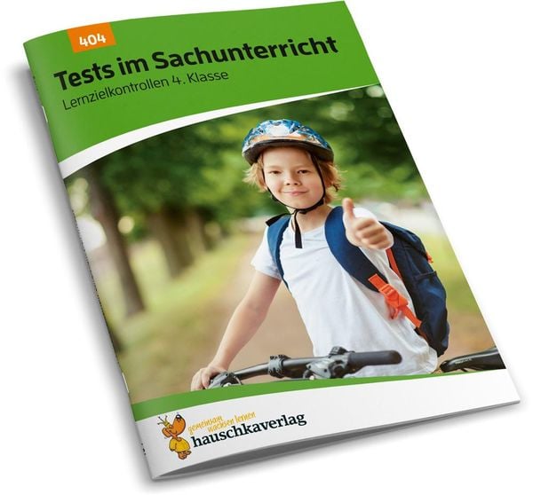 Produktbild: &Uuml;bungsheft mit Tests im Sachunterricht 4. Klasse