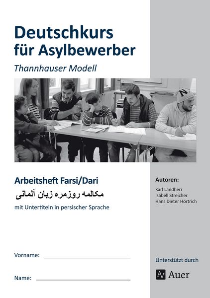 Produktbild: Arbeitsheft Farsi/Dari - Deutschkurs Asylbewerber
