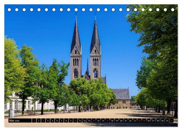 Produktbild: Halberstadt - Das Tor zum Harz (Tischkalender 2026 DIN A5 quer), CALVENDO Monatskalender
