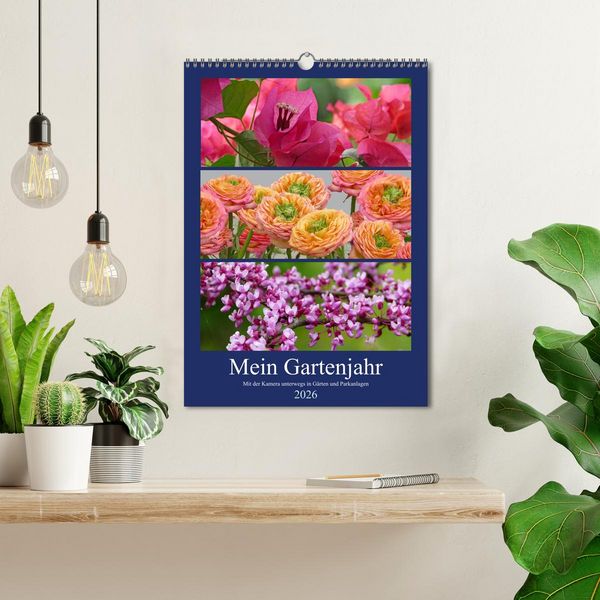Produktbild: Mein Gartenjahr - Mit der Kamera unterwegs in G&auml;rten und Parkanlagen (Wandkalender 2026 DIN A3 hoch), CALVENDO Monatskalender