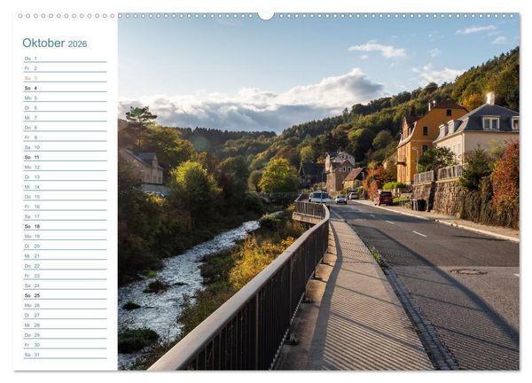 Produktbild: Lebensadern - Elbsandstein (Wandkalender 2026 DIN A2 quer), CALVENDO Monatskalender