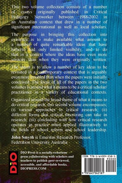 Produktbild: Critical Research and Theorizing