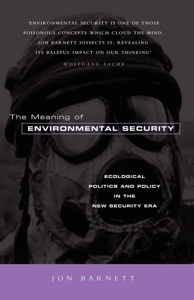 Produktbild: The Meaning of Environmental Security