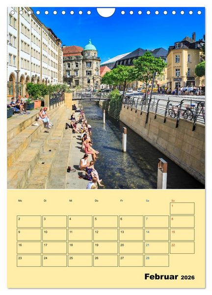 Produktbild: Bayreuth - die oberfr&auml;nkische Hauptstadt (Wandkalender 2026 DIN A4 hoch), CALVENDO Monatskalender