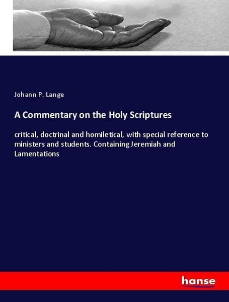 Produktbild: A Commentary on the Holy Scriptures