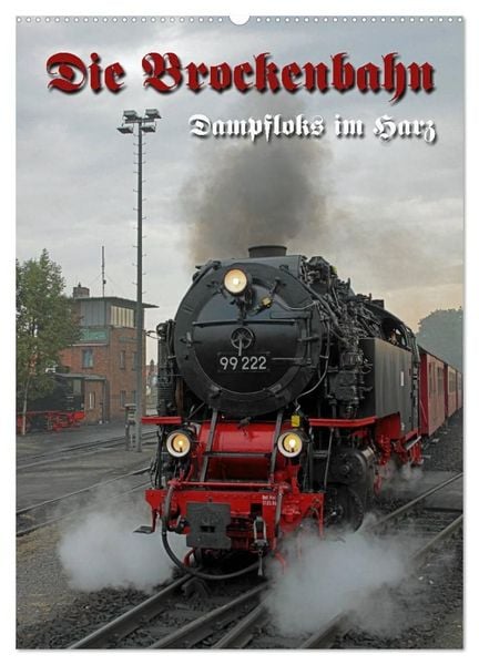 Produktbild: Die Brockenbahn (Wandkalender 2027 DIN A2 hoch), CALVENDO Monatskalender