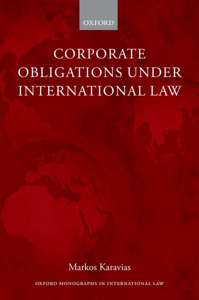 Produktbild: Corporate Obligations under International Law