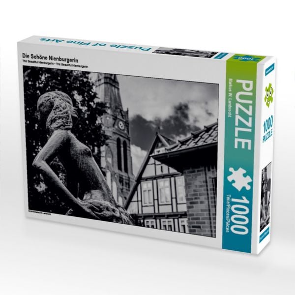 Produktbild: CALVENDO Puzzle Die Sch&ouml;ne Nienburgerin 1000 Teile Puzzle quer | 1000 Teile Lege-Gr&ouml;&szlig;e 64 &times; 48 cm Foto-Puzzle f&uuml;r gl&uuml;ckliche Stunden
