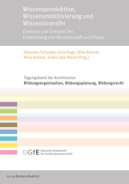 Produktbild: Wissensproduktion, Wissensmobilisierung und Wissenstransfer
