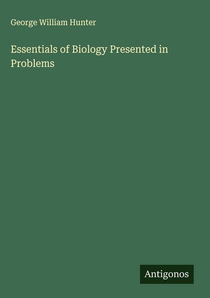 Produktbild: Essentials of Biology Presented in Problems