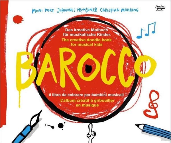Produktbild: BAROCCO - Das kreative Malbuch f&uuml;r musikalische Kinder
