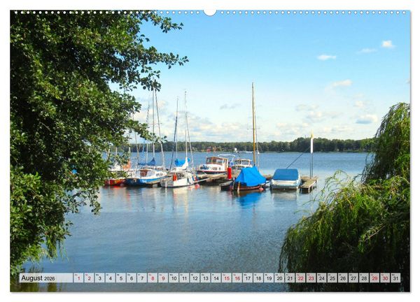 Produktbild: Erholung am See - Die sch&ouml;nsten Seen in Deutschland (hochwertiger Premium Wandkalender 2026 DIN A2 quer), Kunstdruck in Hochglanz