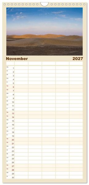 Produktbild: Familienplaner 2027 - Gran Canaria - Extrabreite Landschaften mit 5 Spalten (Wandkalender, 21 x 45 cm) CALVENDO