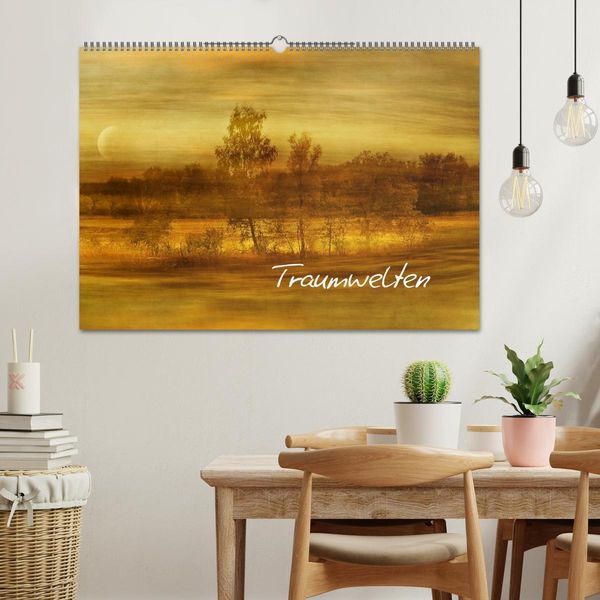 Produktbild: Traumwelten (Wandkalender 2026 DIN A2 quer), CALVENDO Monatskalender