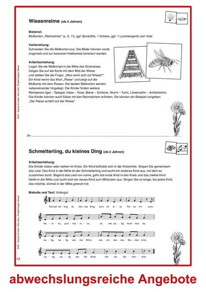 Produktbild: Kita aktiv Projektmappe Wiese