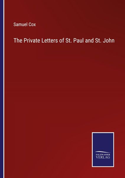 Produktbild: The Private Letters of St. Paul and St. John
