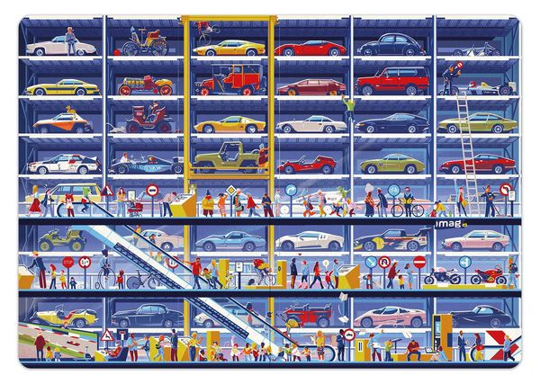 Produktbild: Das Verkehrshaus Wimmelbuch