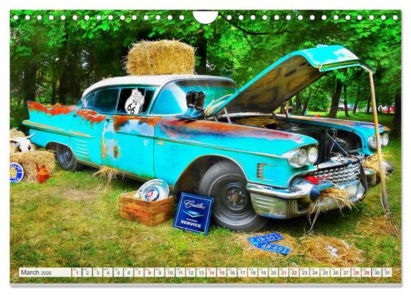 Produktbild: American Classic Cars - Photo collection (Wall Calendar 2026 DIN A4 landscape), CALVENDO 12 Month Wall Calendar