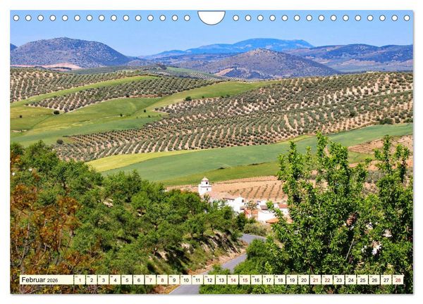 Produktbild: Idyllisches Andalusien (Wandkalender 2026 DIN A4 quer), CALVENDO Monatskalender