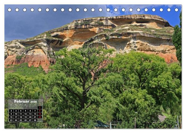 Produktbild: S&Uuml;DAFRIKA - Landschaften der Extreme (Tischkalender 2026 DIN A5 quer), CALVENDO Monatskalender