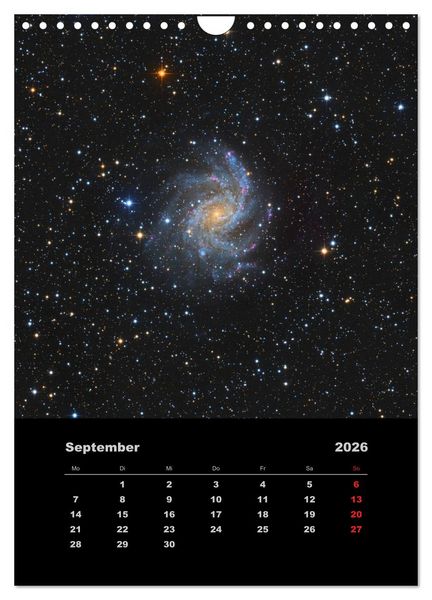 Produktbild: Astronomie 2026 (Wandkalender 2026 DIN A4 hoch), CALVENDO Monatskalender