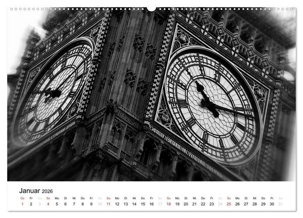 Produktbild: London (hochwertiger Premium Wandkalender 2026 DIN A2 quer), Kunstdruck in Hochglanz