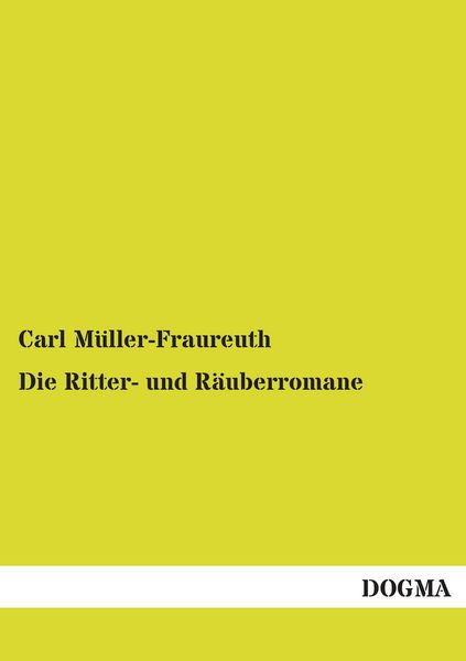 Produktbild: Die Ritter- und R&auml;uberromane