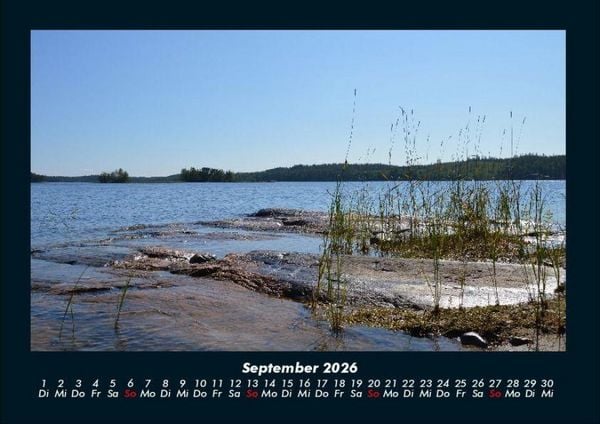 Produktbild: Die Seen der Erde 2026 Fotokalender DIN A4