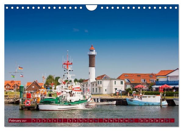 Produktbild: Mecklenburg-Western Pomerania. Impressions from the Baltic coast (Wall Calendar 2027 DIN A4 landscape), CALVENDO 12 Month Wall Calendar