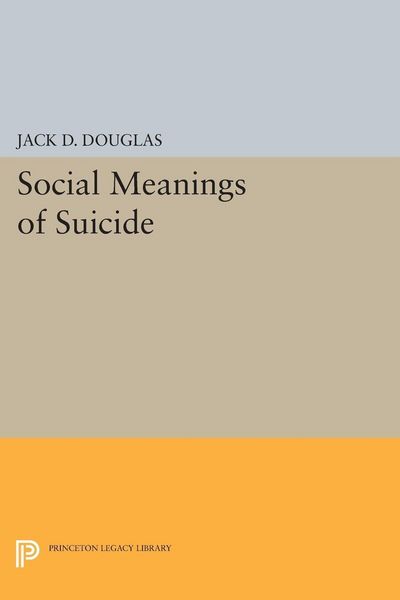 Produktbild: Social Meanings of Suicide